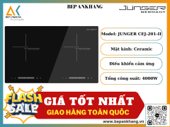 BẾP TỪ ĐÔI JUNGER CEJ-201-II - Made In Thái Lan